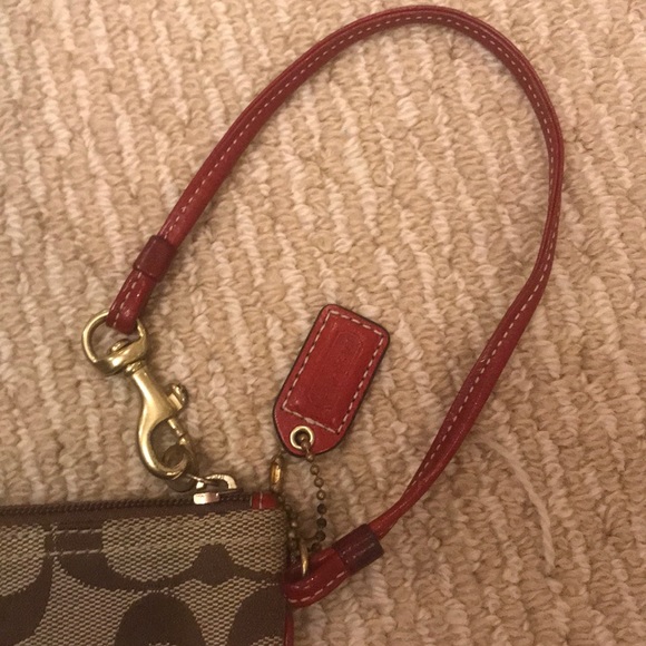 Coach Mini Wristlet - Picture 2 of 3